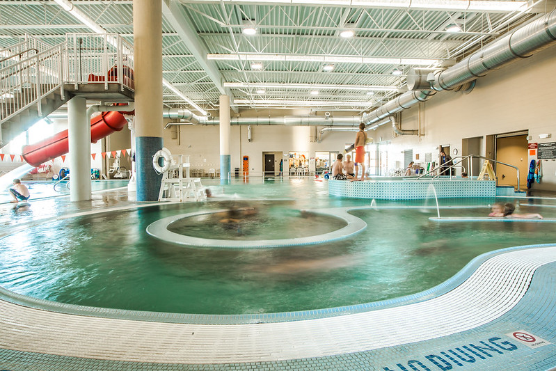 The pool at Fruita Community Center.
